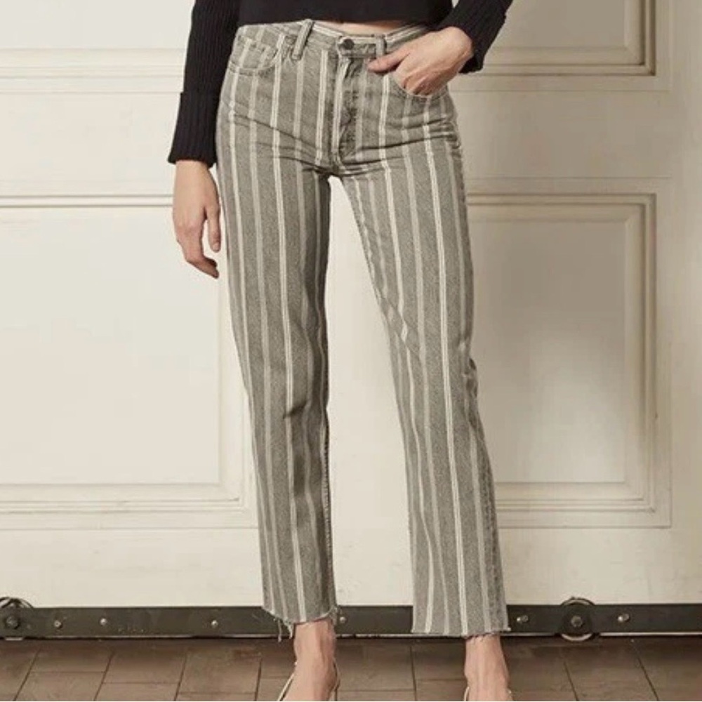 Boyish Tommy Jeans Grey Stripe Devil Is A Woman